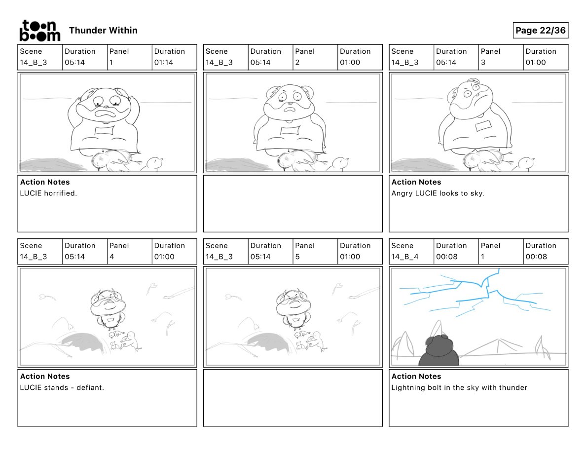 Thunder Within storyboard frame 22